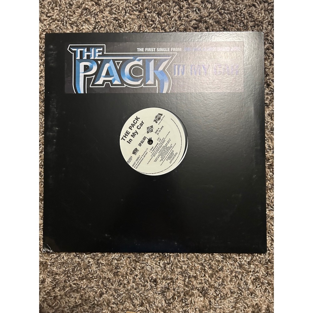 The Pack In My Car 12" Vinyl Single Promo 2007 Jive Based Boys Hyphy Hip Hop